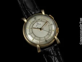 1951 Jaeger-LeCoultre Memovox Vintage Mens Reveil Wrist Alarm - 10K Gold Filled
