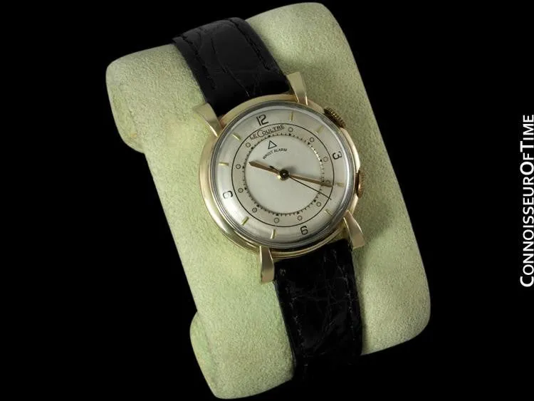 1951 Jaeger-LeCoultre Memovox Vintage Mens Reveil Wrist Alarm - 10K Gold Filled