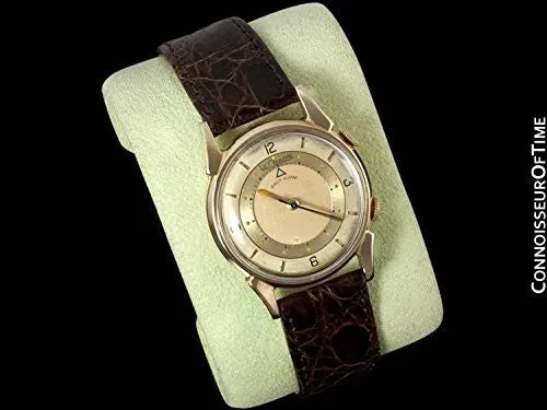 1953 Jaeger-LeCoultre Vintage Mens Memovox Wrist Alarm - 10K Gold Filled