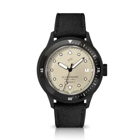 1956 Marine Automatic, All Black / Cream