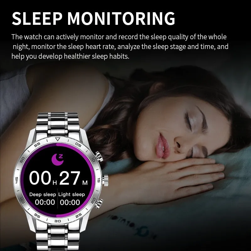 2022 Smartwatch Man AMOLED Full Touch Screen Bluetooth Dial Contacts Sync Heart Rate Healthy Sport Watches Man Smart Watch Men