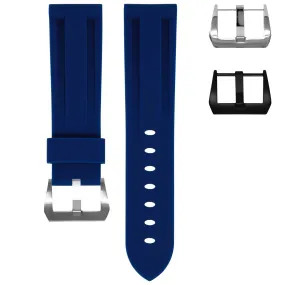 22MM LUG WIDTH STRAP - INDIGO BLUE RUBBER