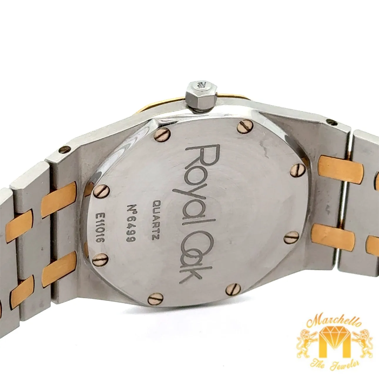 33mm Audemars Piguet Royal Oak Watch with Two-Tone: Stainless Steel and Yellow Gold Bracelet