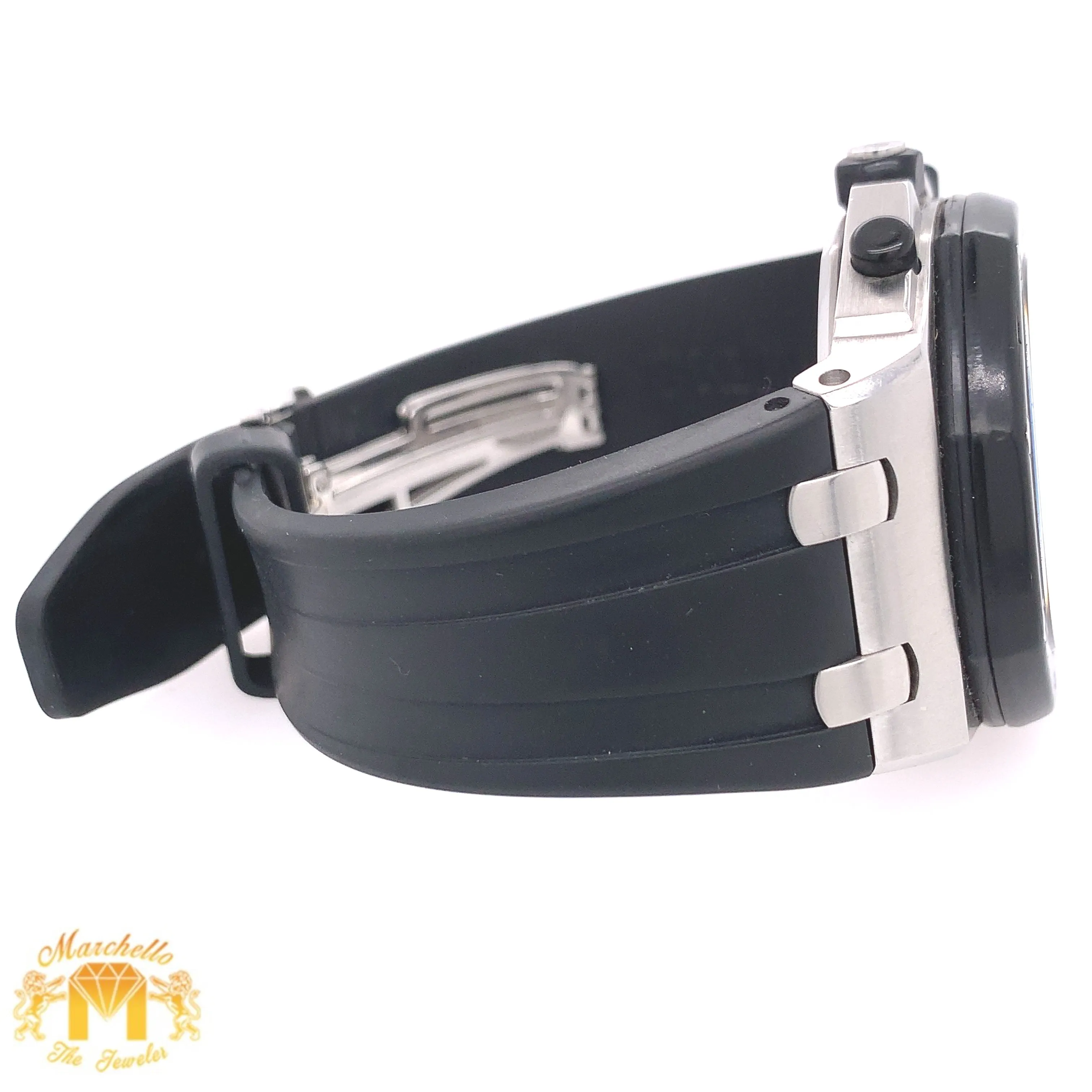 42mm Audemars Piguet  Watch with Rubber Band