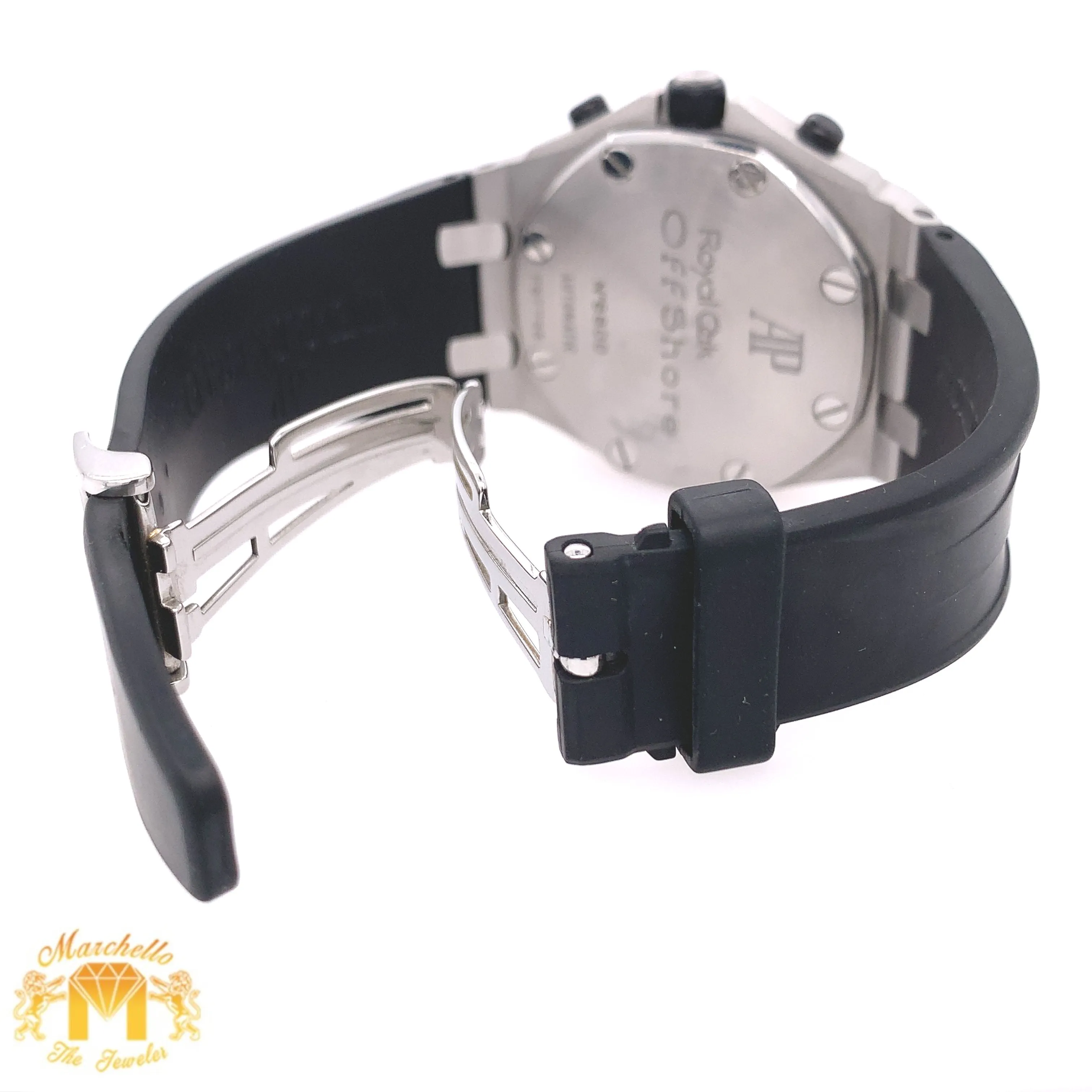 42mm Audemars Piguet  Watch with Rubber Band