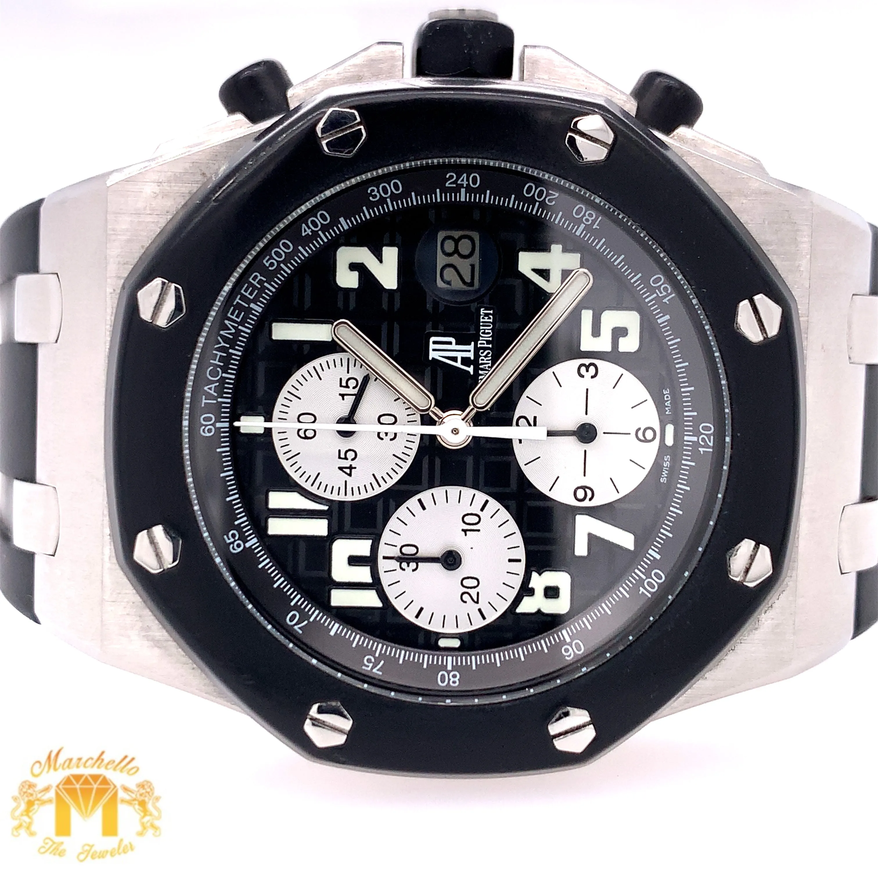 42mm Audemars Piguet  Watch with Rubber Band