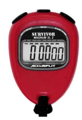 Accusplit SX Survivor Series Stopwatch with Red Case