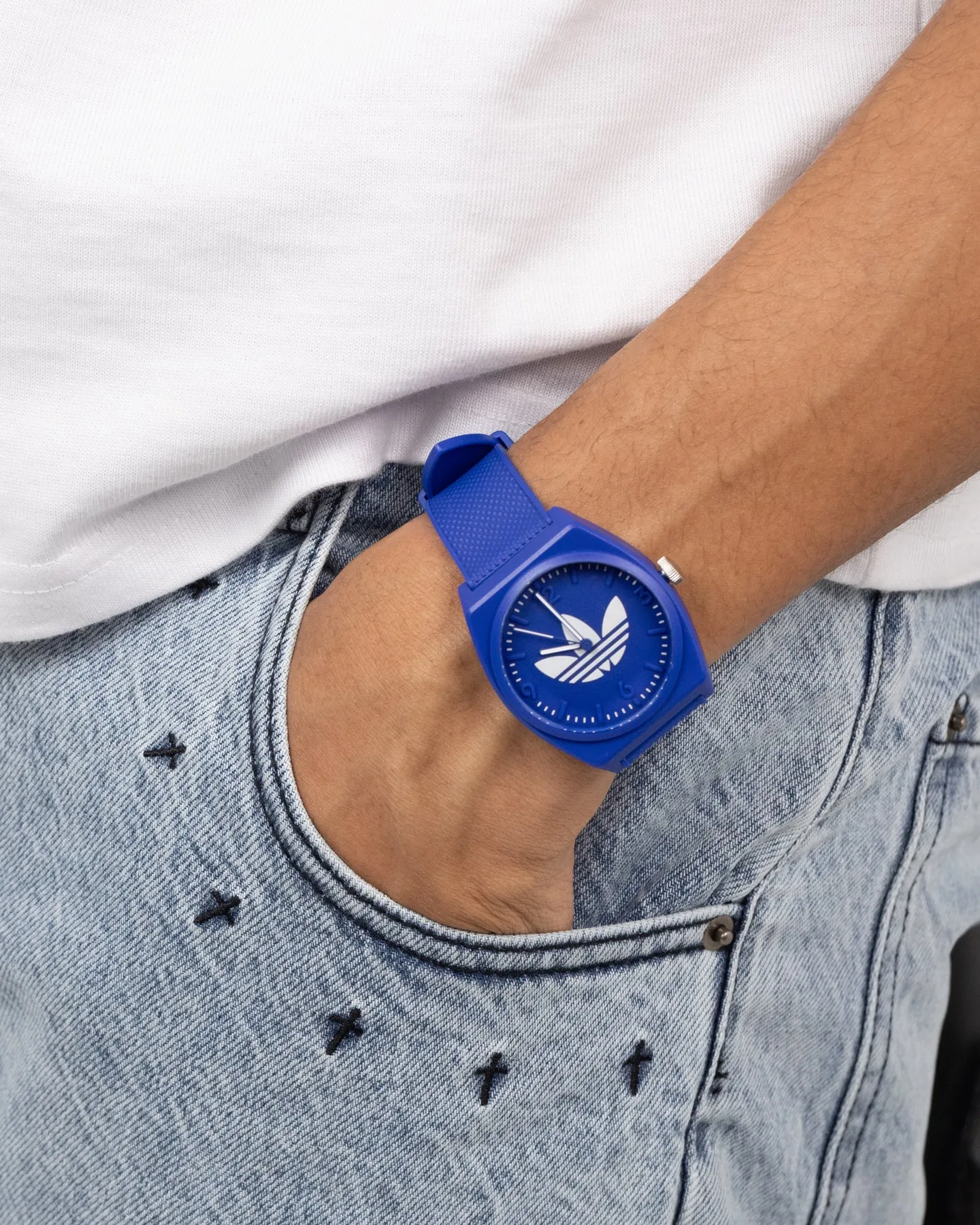 Adidas Project Two Watch Blue