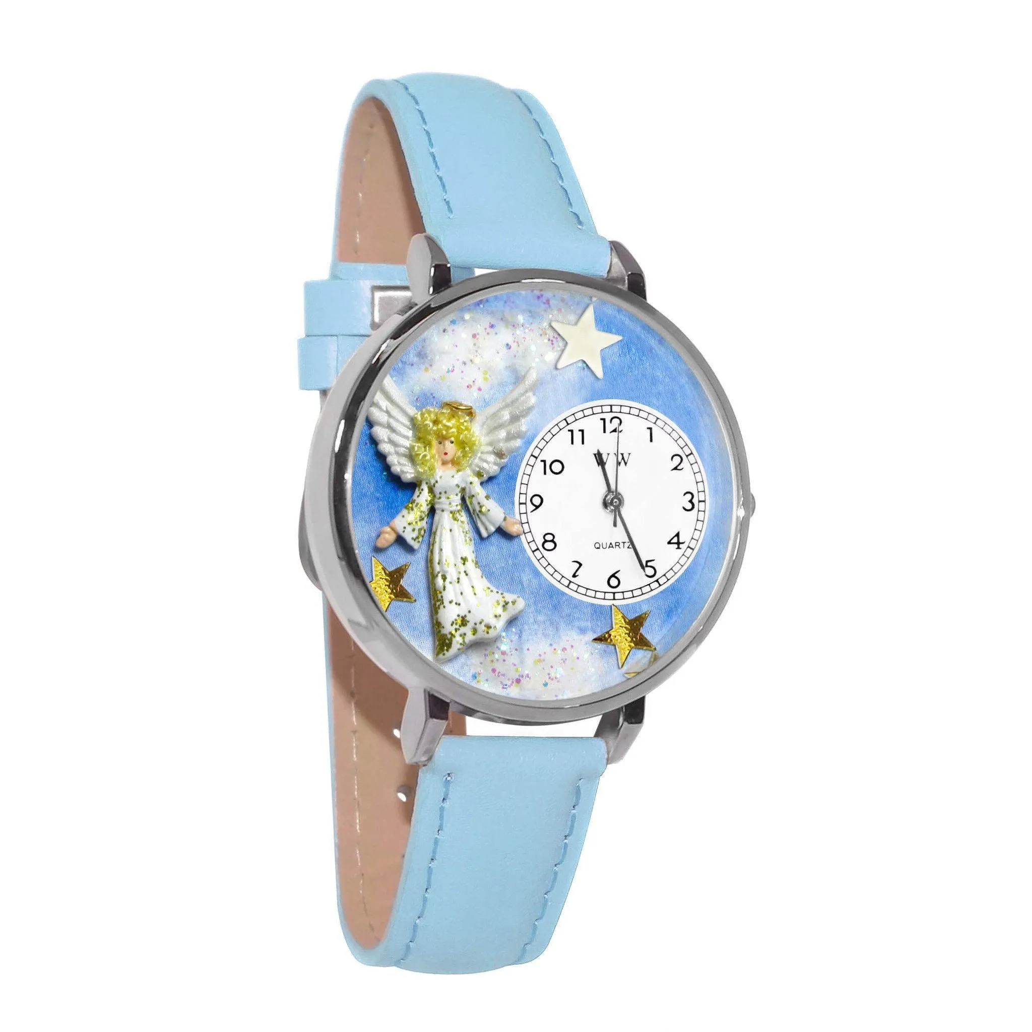 Angel Watch in Silver (Large)