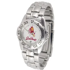 Arizona State Sun Devils Ladies Steel Band Sports Watch