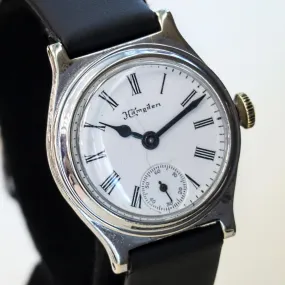 Art Deco HAMPDEN Wristwatch Grade Diadem Lever Set 15 Jewels Model 3 U.S.A. Watch