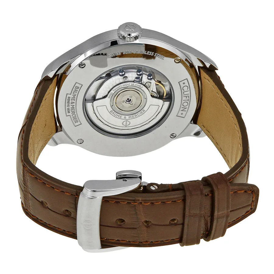 Baume et Mercier Clifton Automatic Silver Dial Men's Watch MO A10205