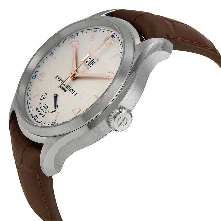 Baume et Mercier Clifton Automatic Silver Dial Men's Watch MO A10205