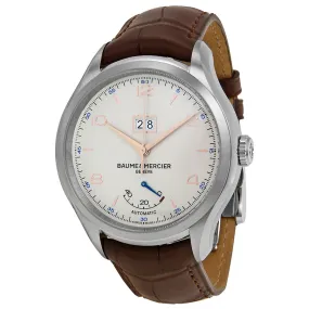 Baume et Mercier Clifton Automatic Silver Dial Men's Watch MO A10205