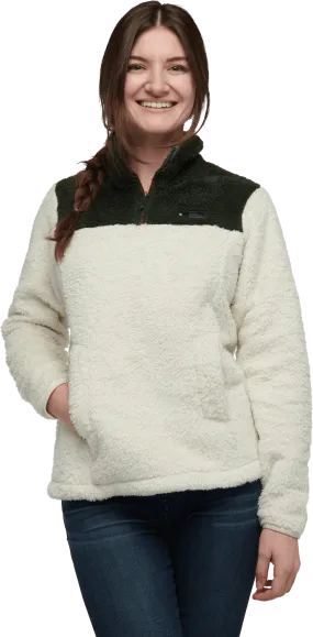 Black Diamond Women&#x27;s Roadie 1/4 Zip Fleece Birch/Tundra | Buy Black Diamond Women&#x27;s Roadie 1/4 Zip Fleece Birch/Tundra here | Outnorth