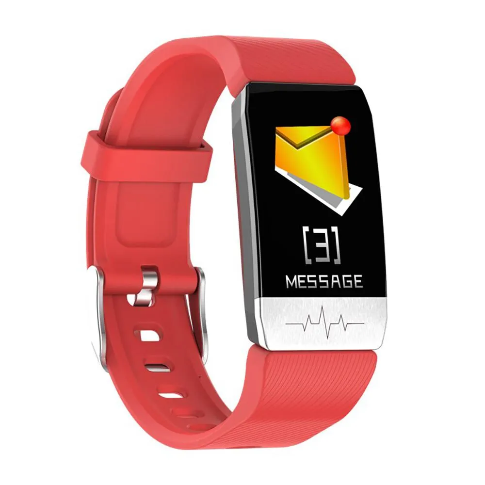 Body Temperature Tracker With Heart Rate Blood Oxygen Monitor Smartwatch