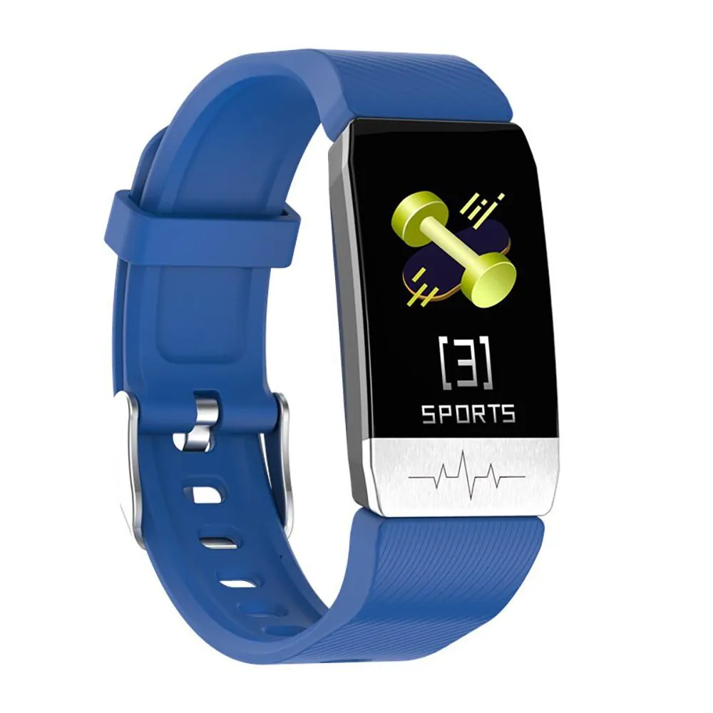 Body Temperature Tracker With Heart Rate Blood Oxygen Monitor Smartwatch