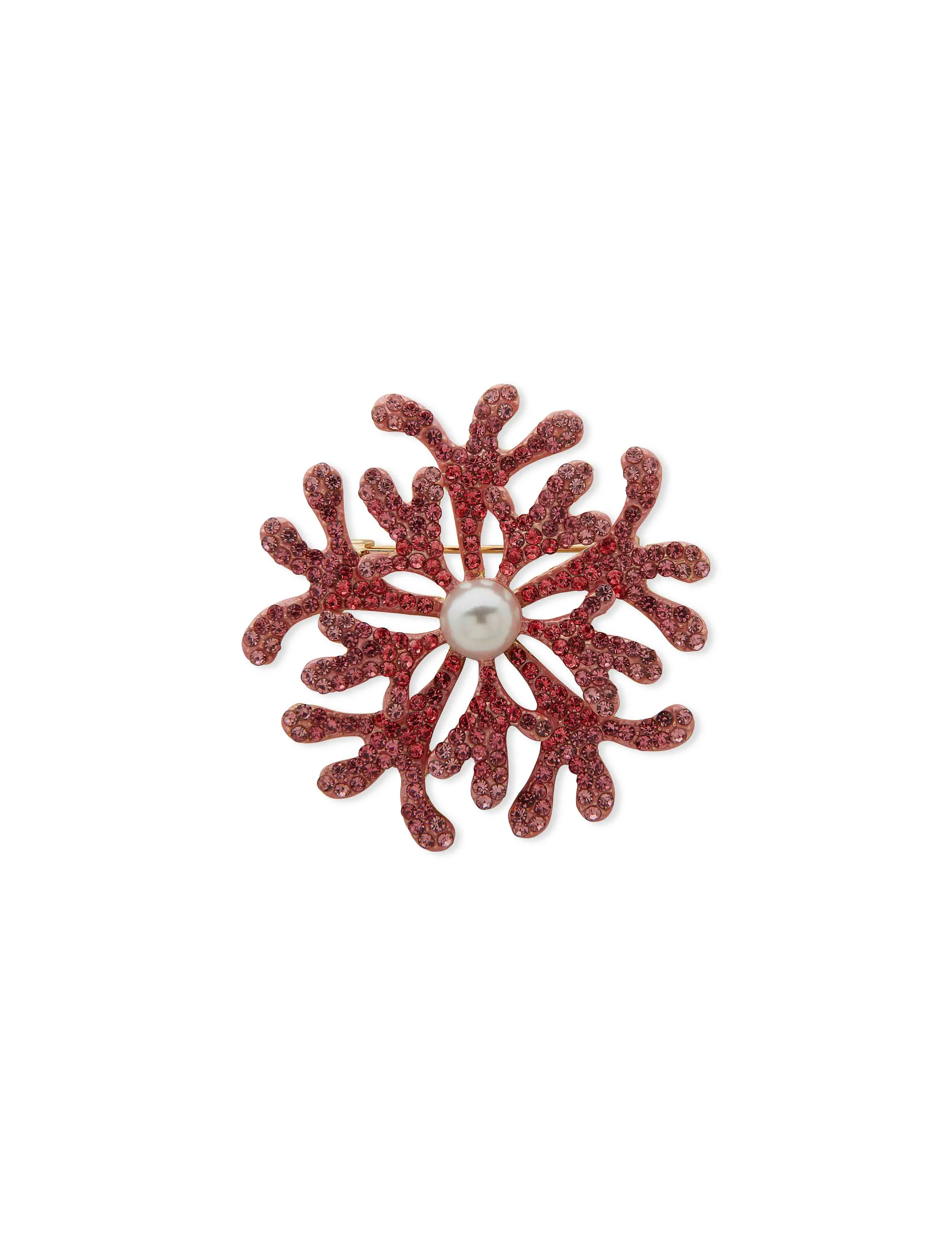 Boxed Gold Sea Coral Pin