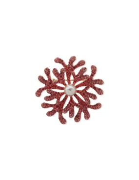 Boxed Gold Sea Coral Pin