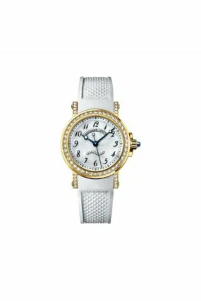 breguet marine automatic 18kt yellow gold 30mm ladies watch