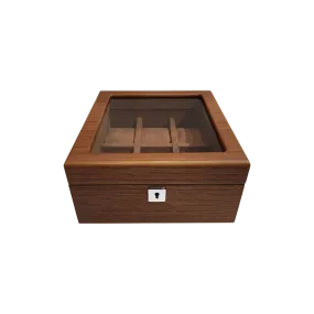 Brown Wooden Effect Premium Watch Box