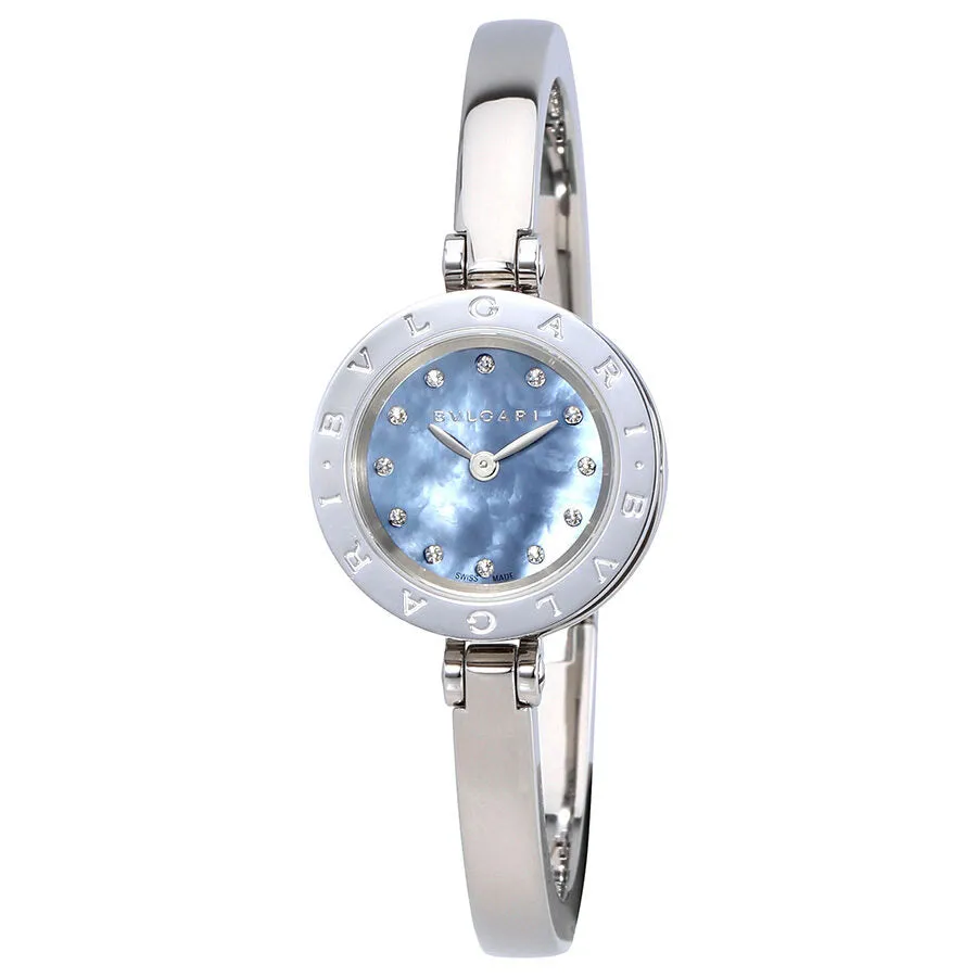 Bvlgari B.Zero 1 Blue Mother of Pearl Dial Ladies Watch 102473