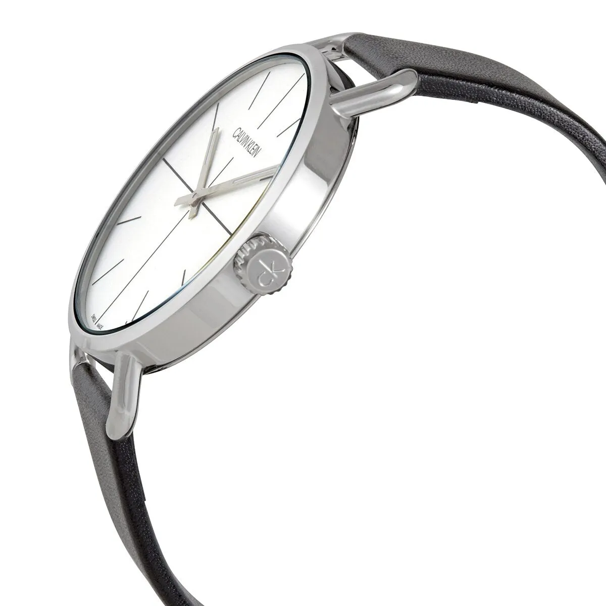Calvin Klein Even Quartz Silver Dial Unisex Watch K7B211CY