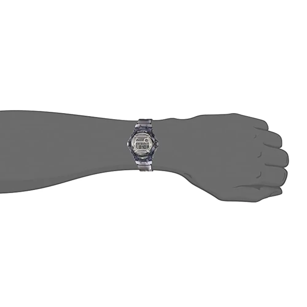 Casio Womens Gray Dial Multicolor plastic Wrist watch - BG169R-8B