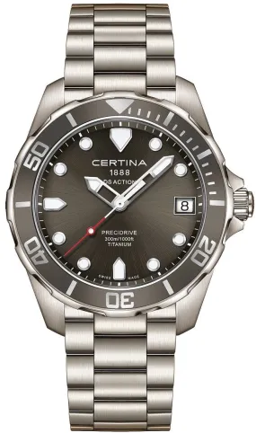 Certina Watch DS Action Quartz Titanium Mens