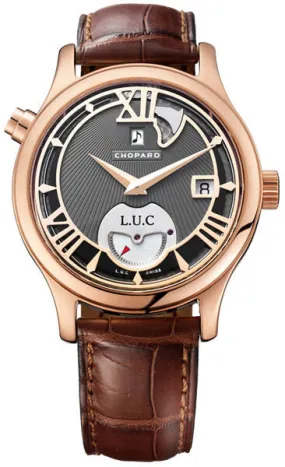 Chopard 18k Rose Gold L.U.C Men's Watch 161912-5002