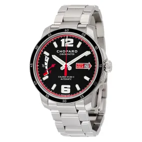 Chopard Millie Miglia GTS Automatic Black Dial Silver Stainless Steel Men's Watch 158566-3001
