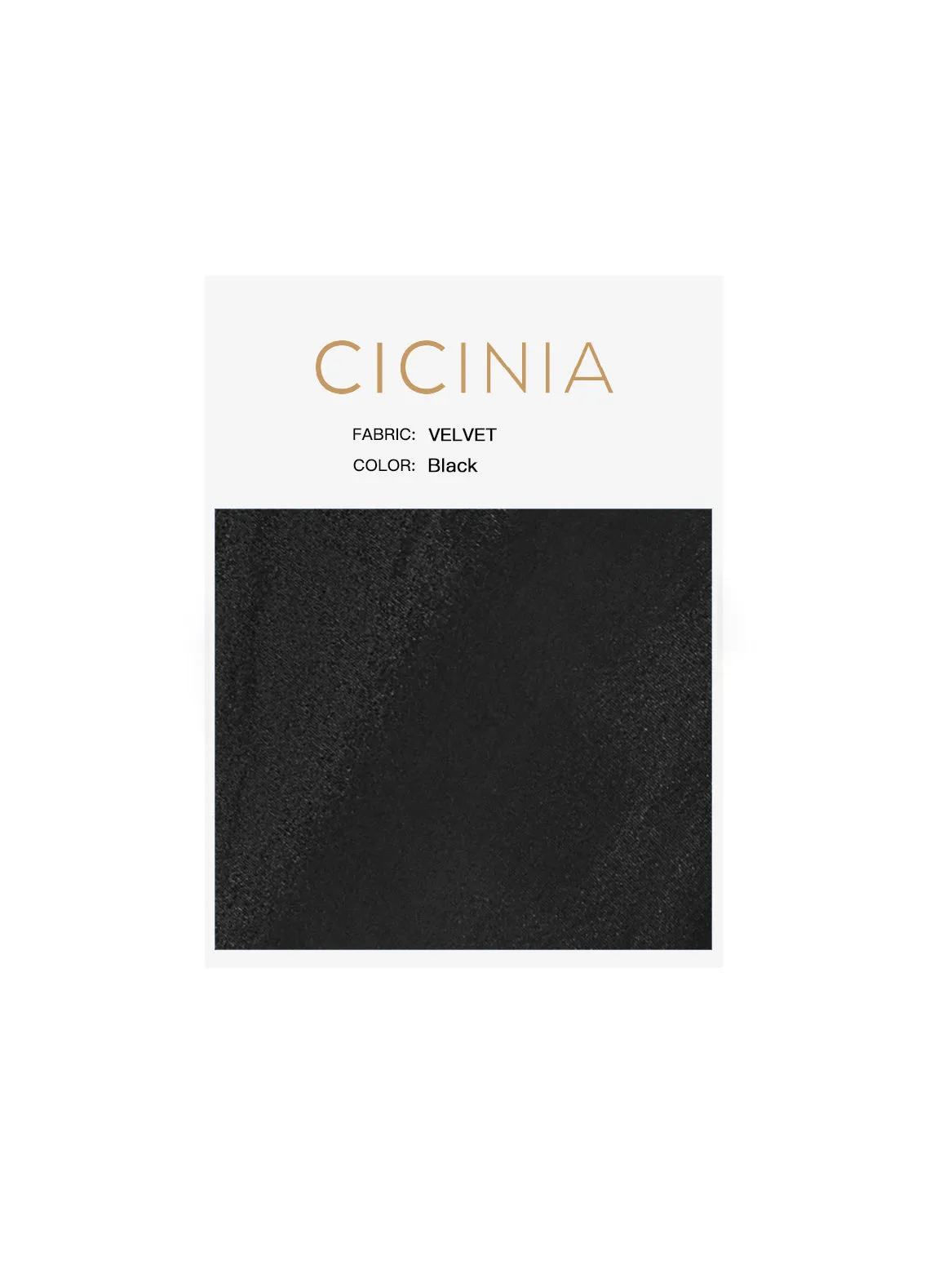 Cicinia Velvet Swatches UK