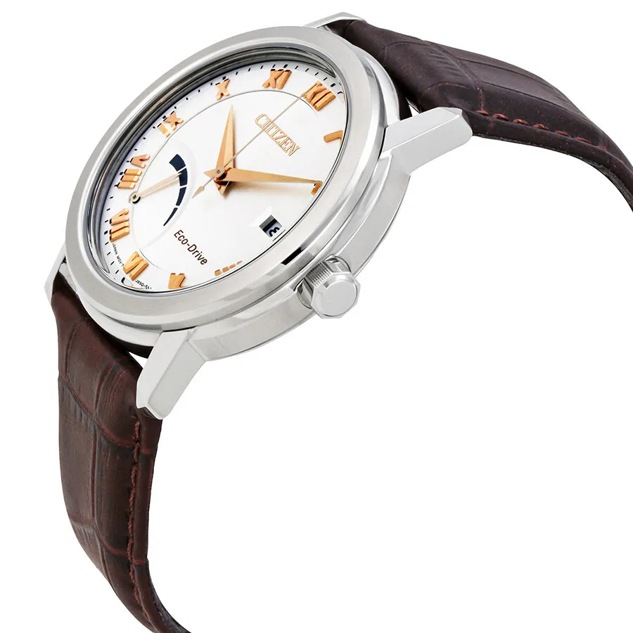 Citizen Eco-Drive Silver Dial Men's Watch AW7020-00A