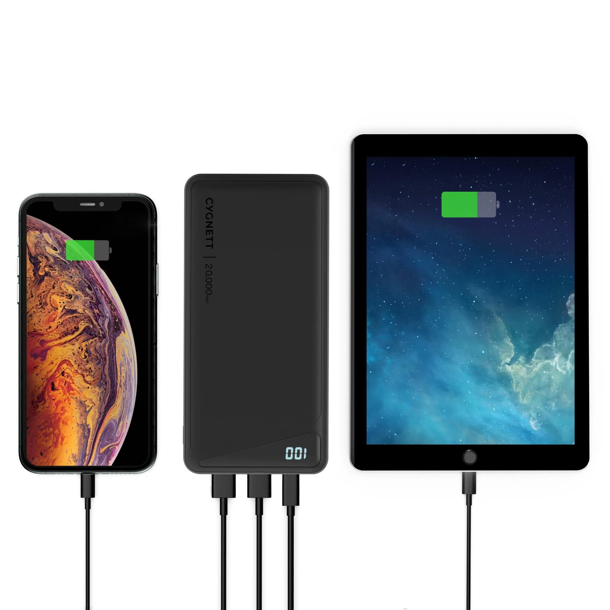 Cygnett Boost V2 20k Power Bank (Black)