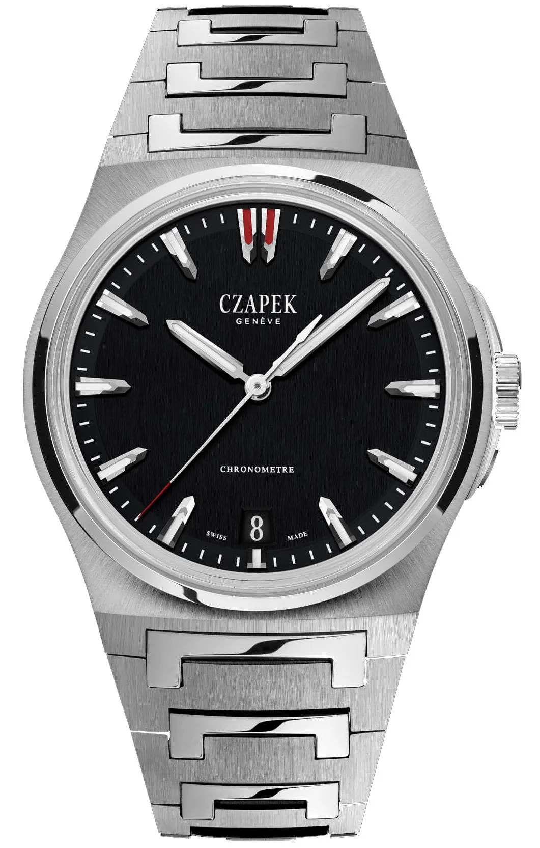 Czapek Watch Antarctique Terre Adelie Black Ink Red Tip Limited Edition