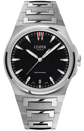 Czapek Watch Antarctique Terre Adelie Black Ink Red Tip Limited Edition
