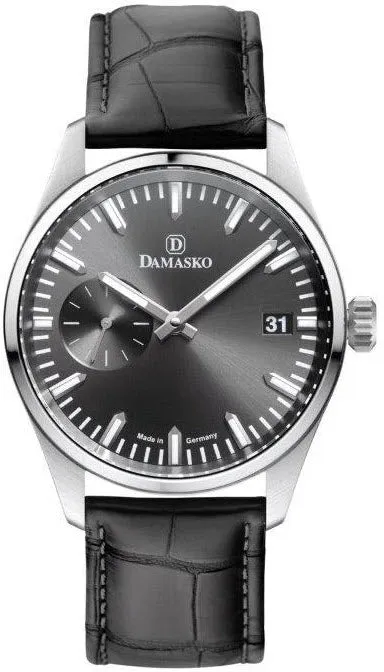 Damasko Watch DK 105 Anthracite Alligator