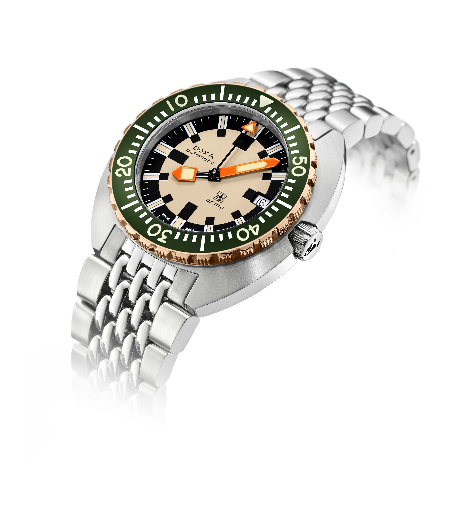 DOXA Army, bronze bezel