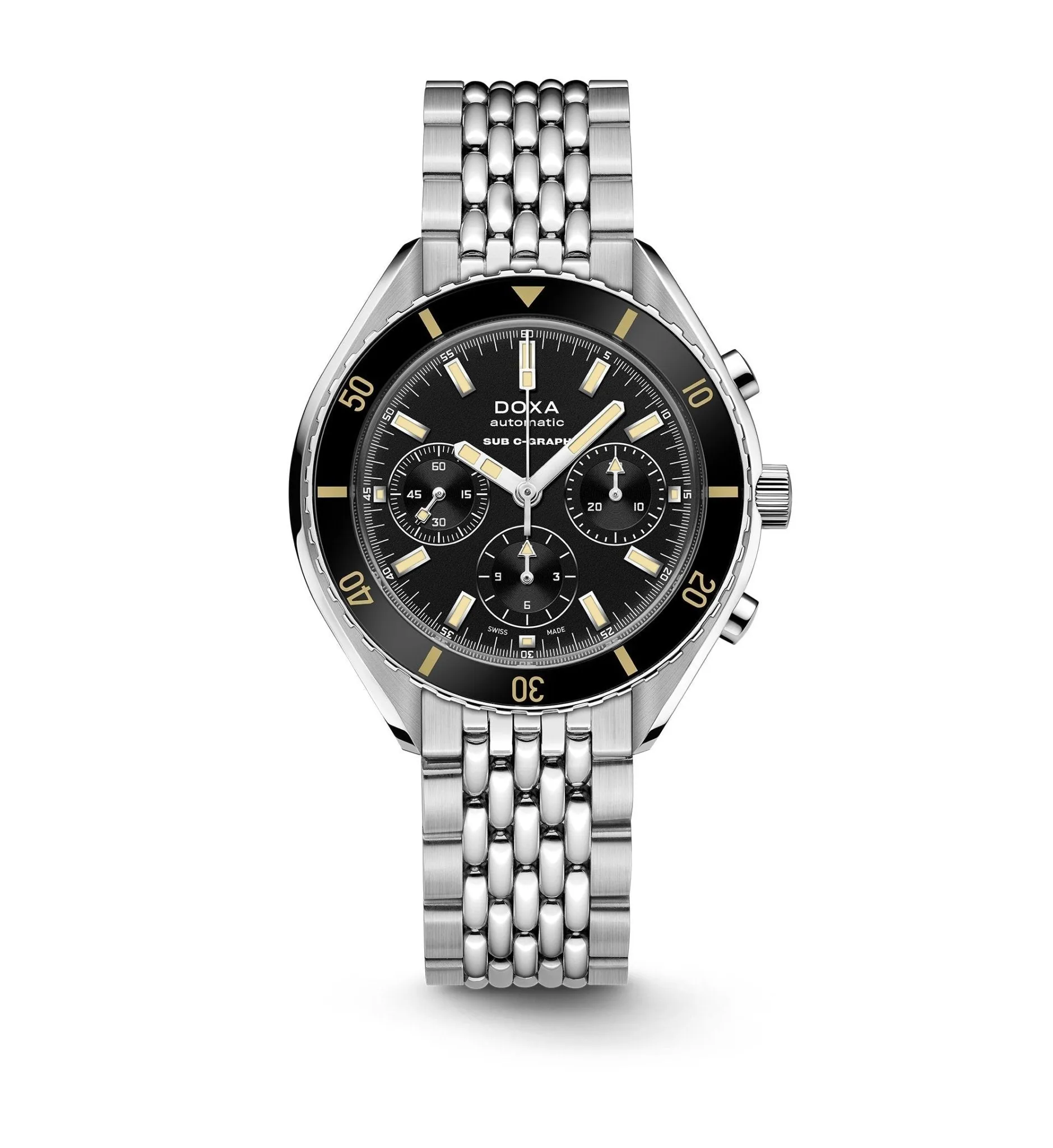 DOXA Sub 200 C-Graph Sharkhunter Stainless Steel - 798.10.101.10