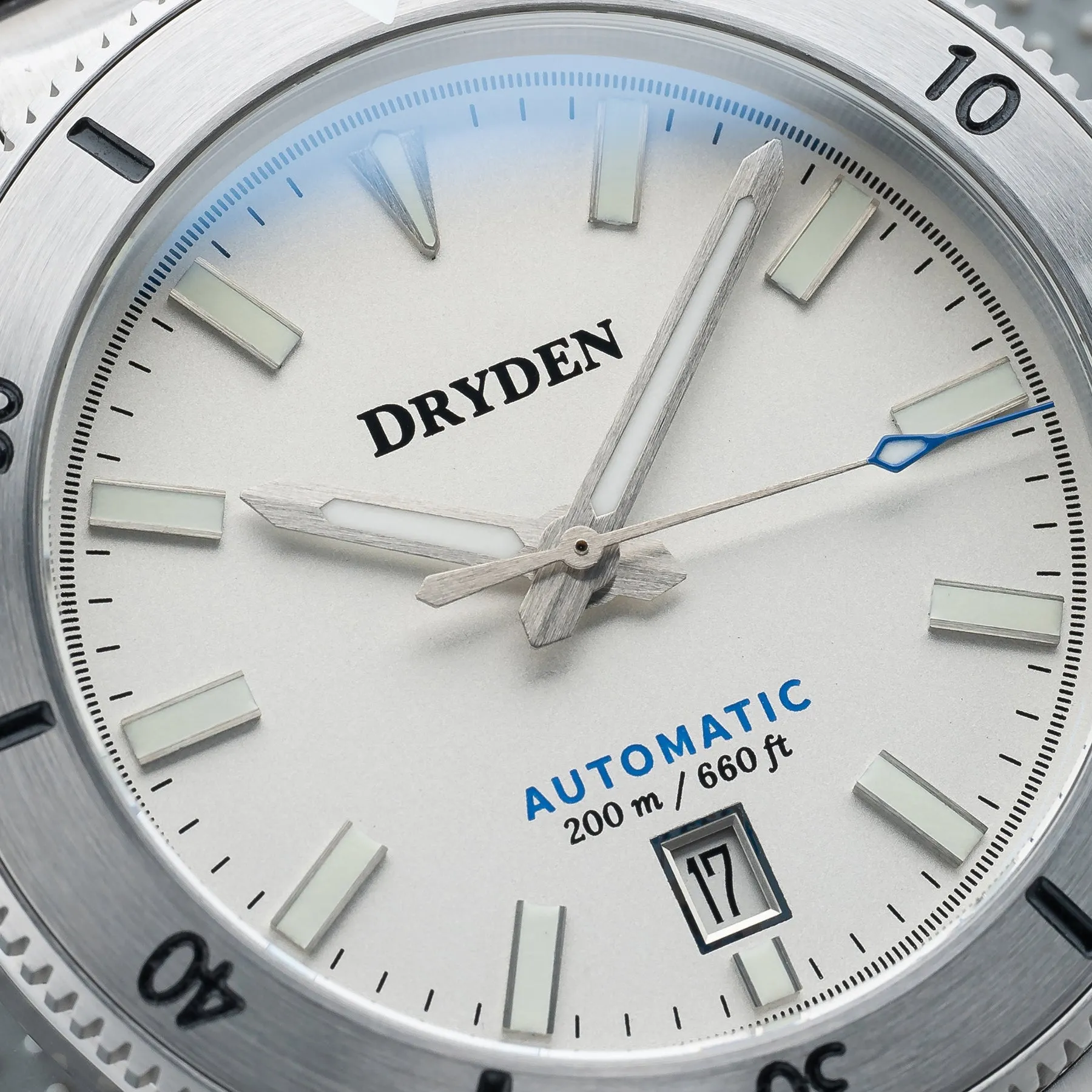 Dryden Pathfinder Automatic Diver - Arctic Silver