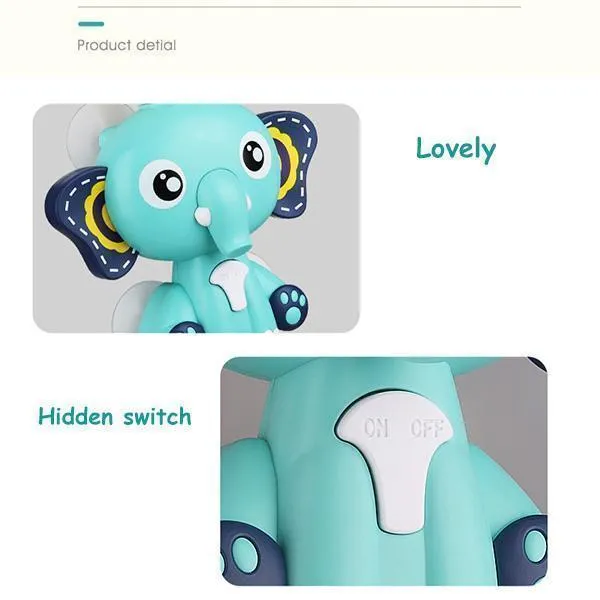 Elephant Shower Head Baby Bath Toy