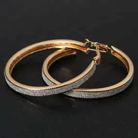 ES114 Big Hoop Earrings Hyperbole Party Fashion Jewelry Earring American & European Style Brincos Bijoux High Quality 2017 NEW