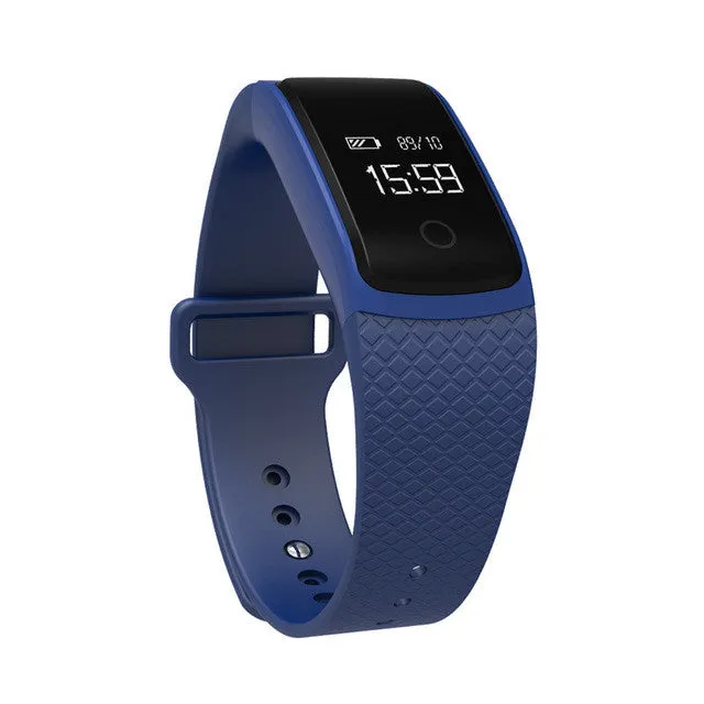 FLOVEME Sport Wristband Bluetooth 4.0 Smart Watch For Android iOS Sleep Monitor Bracelet Clock