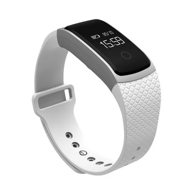 FLOVEME Sport Wristband Bluetooth 4.0 Smart Watch For Android iOS Sleep Monitor Bracelet Clock
