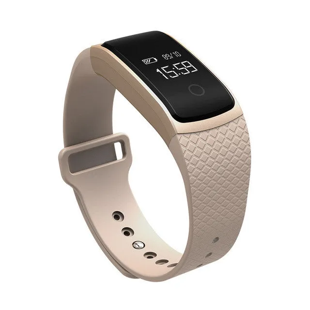 FLOVEME Sport Wristband Bluetooth 4.0 Smart Watch For Android iOS Sleep Monitor Bracelet Clock