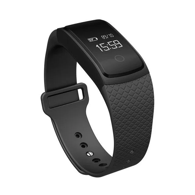 FLOVEME Sport Wristband Bluetooth 4.0 Smart Watch For Android iOS Sleep Monitor Bracelet Clock