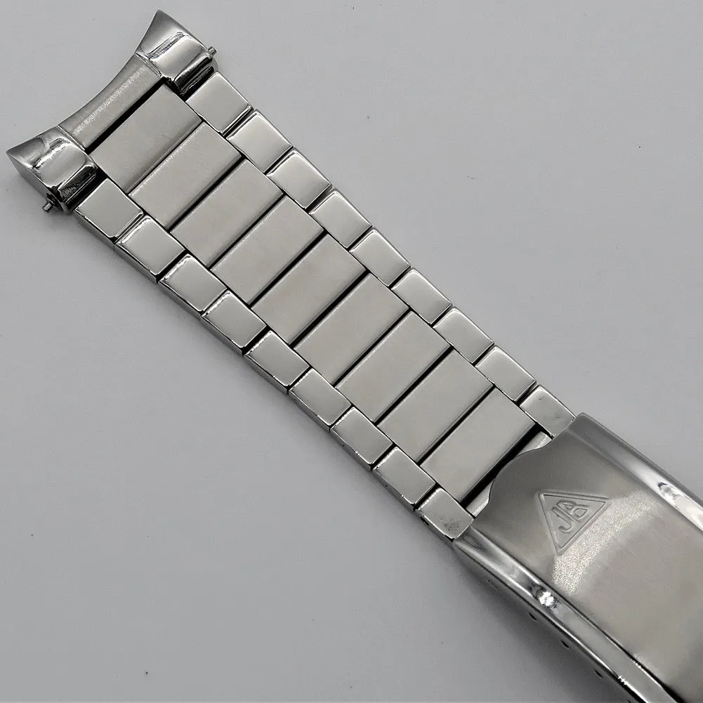 Forstner Flat Link Stainless Steel Watch Bracelet for Omega Seamaster