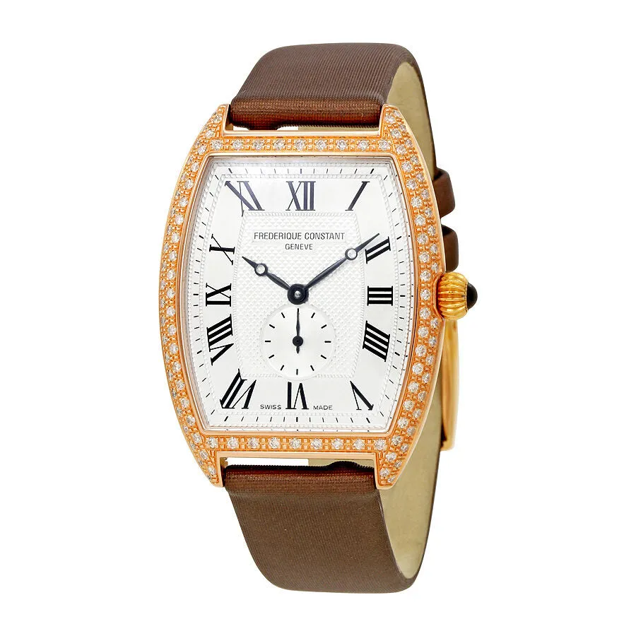 Frederique Constant Art Deco White Dial Ladies Watch FC-235M3TPV4