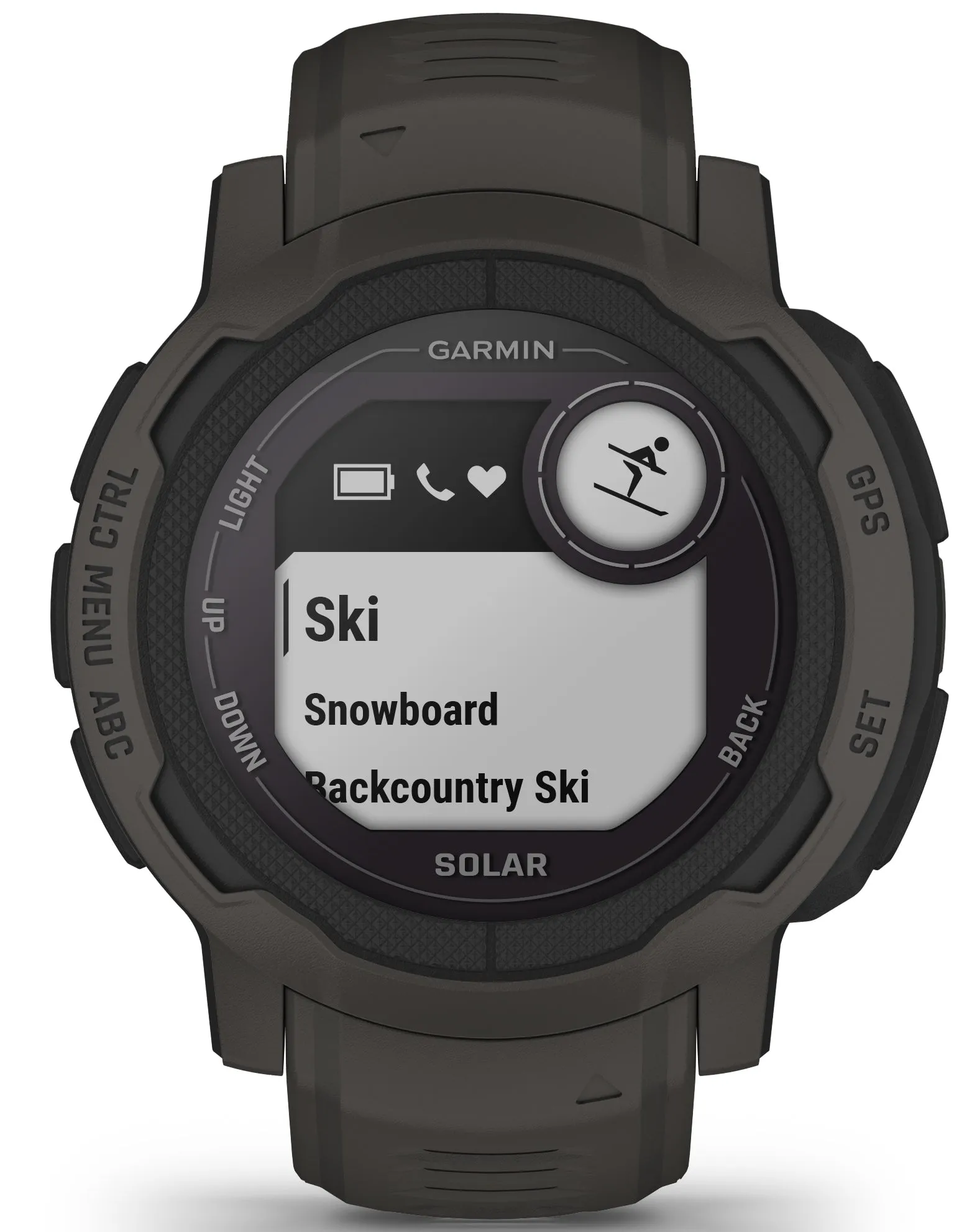 Garmin Instinct 2 Solar GPS Graphite Smartwatch