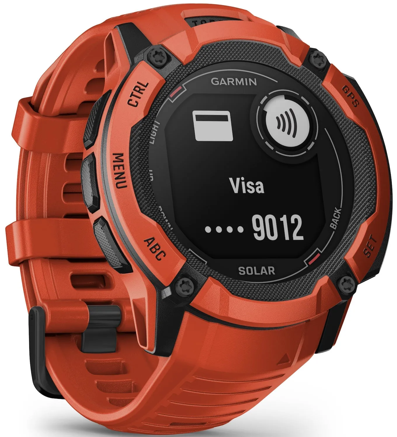 Garmin Instinct 2X Solar Flame Red